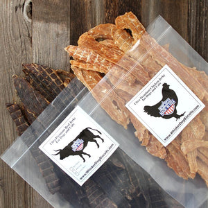 Jerky Value Pack - 2 lbs Chicken and 2 lbs Beef Jerky Whiskerbiscuits 