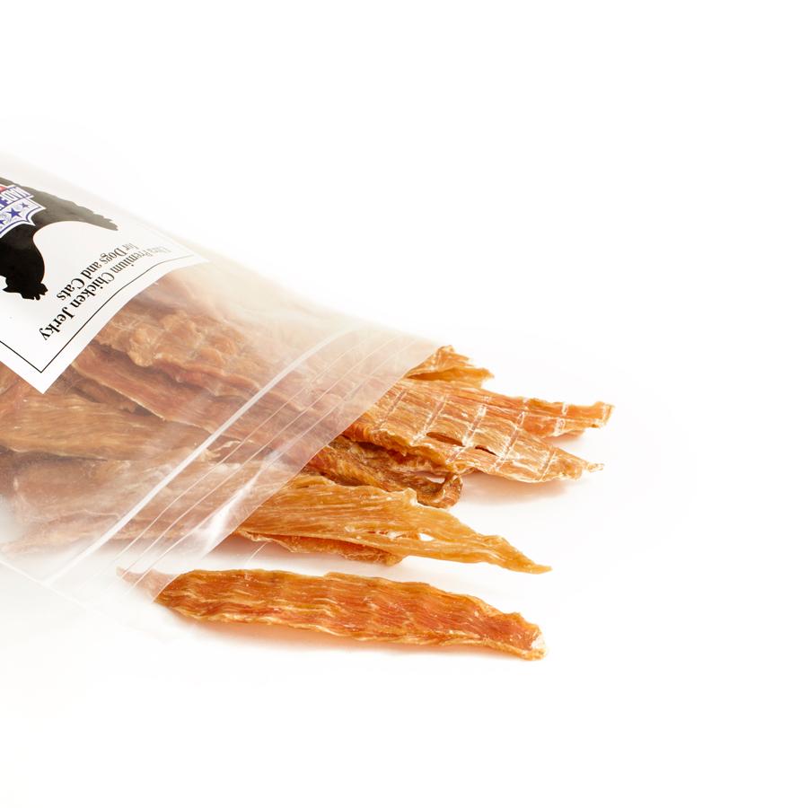 Chicken Jerky 100% USA Made (Ships for Free!) Jerky Whiskerbiscuits 