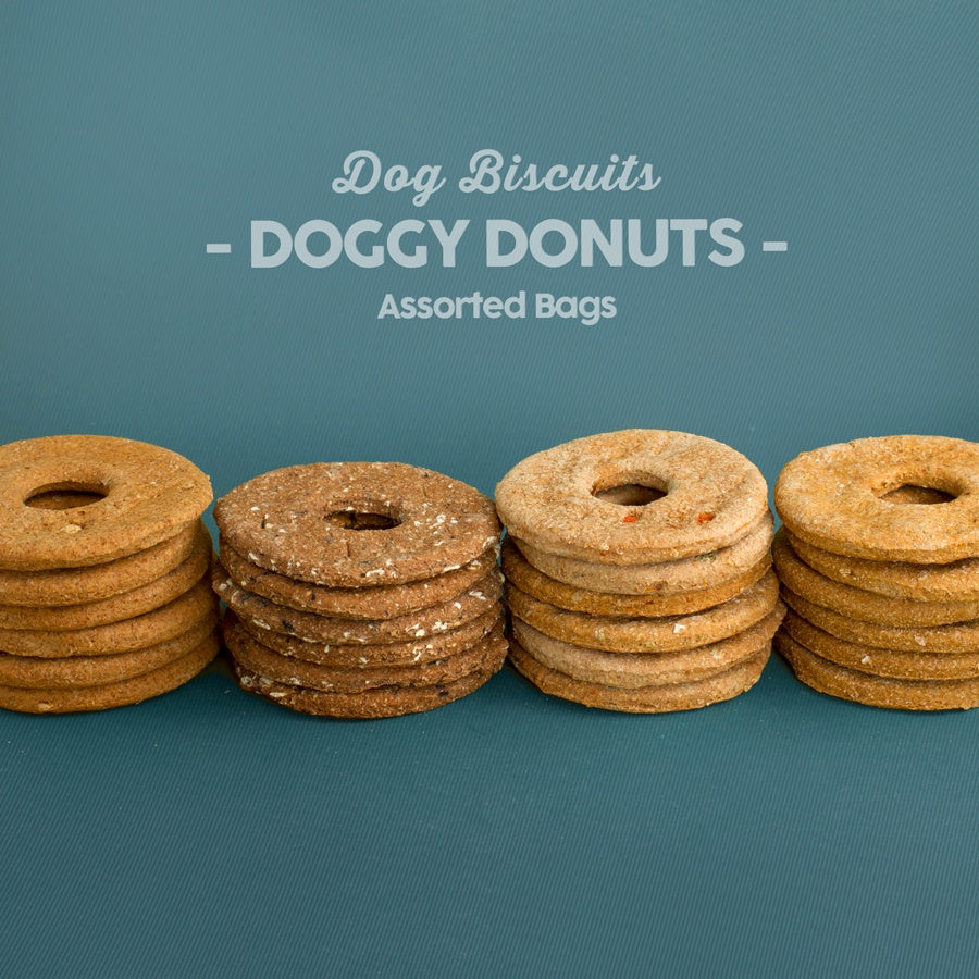 Doggy Donut Assortment Bags Donuts Whiskerbiscuits
