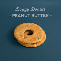 Peanut Butter Dog Donuts Whiskerbiscuits 6 for $6.95 