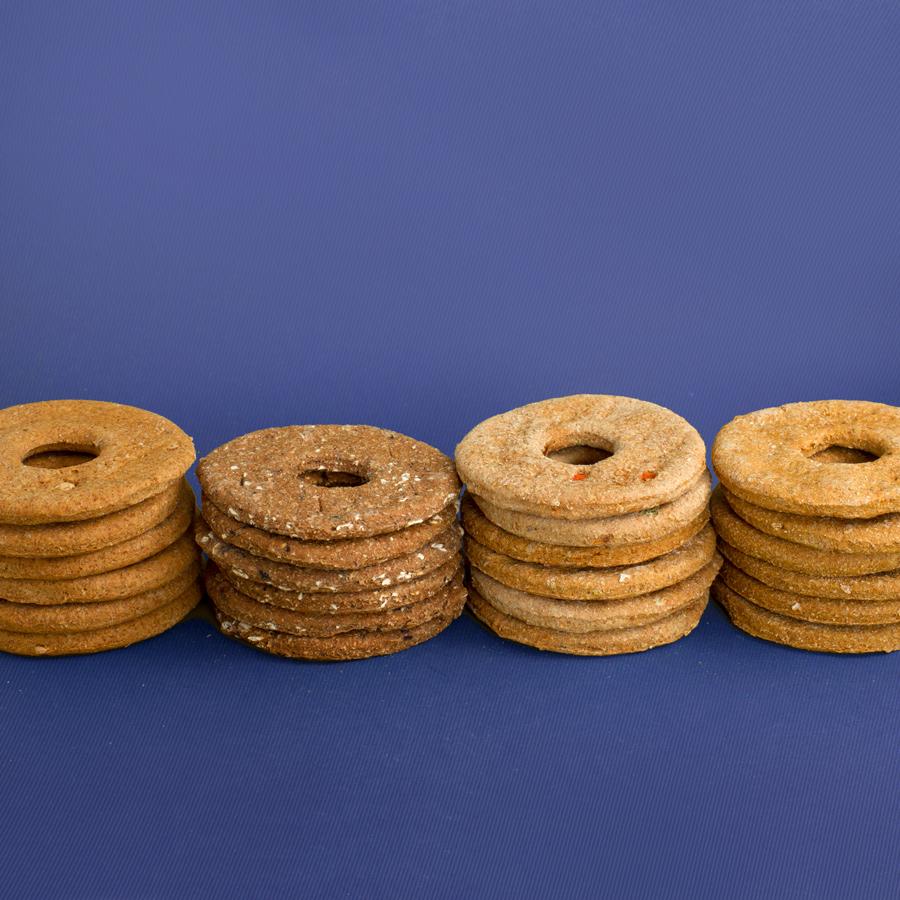 Gift Wrapped Doggy Donut Box Donuts Whiskerbiscuits