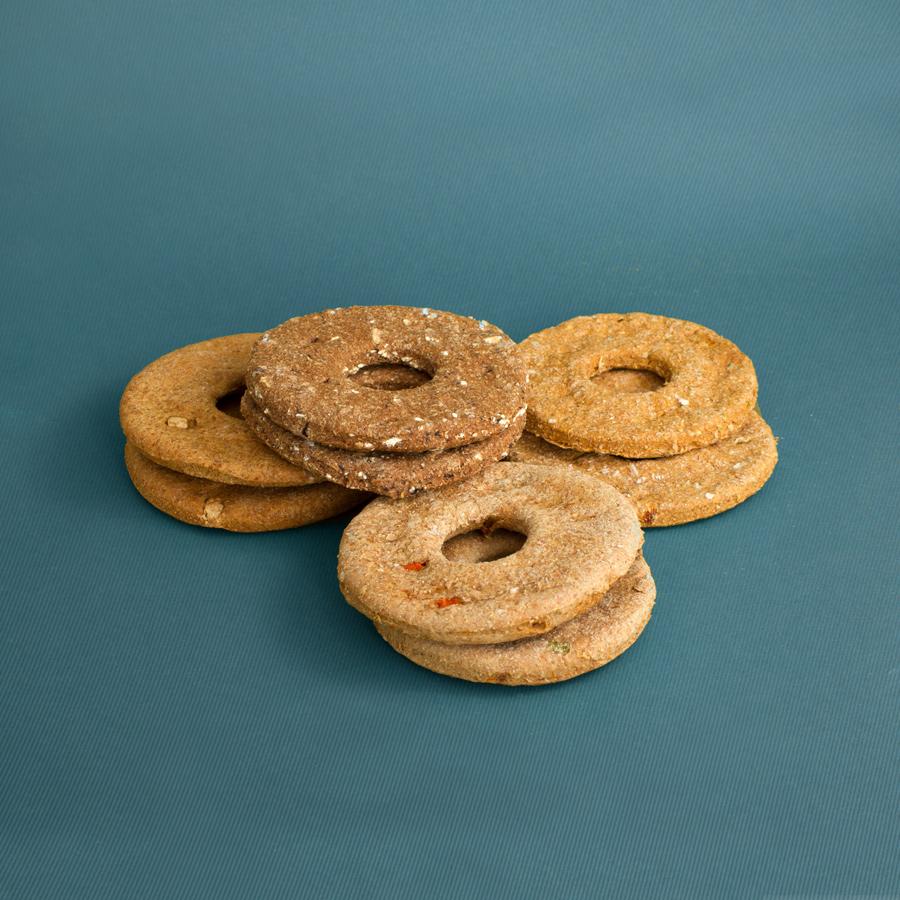 Doggy Donut Assortment Bags Donuts Whiskerbiscuits 12 for $10.95