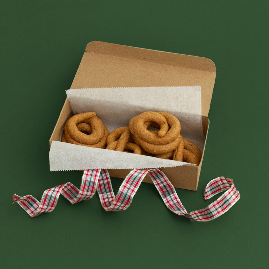 Peanut Butter Poo Gift Wrapped Whiskerbiscuits 4 Poos for $10.95