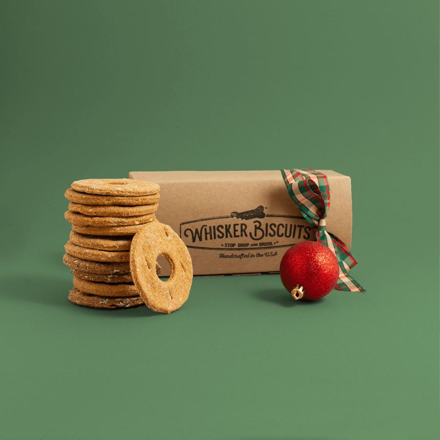 Holiday Dog Donut Dozen Assortment Boxes Whiskerbiscuits 1 Box $11.95