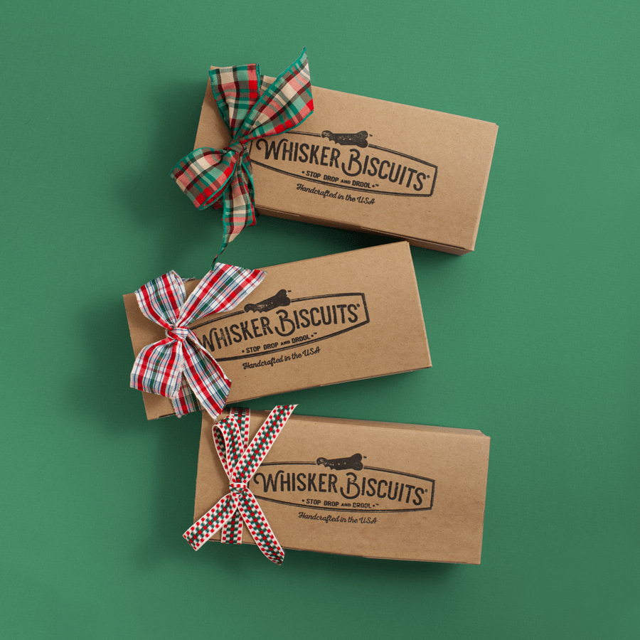 Peanut Butter Poo Gift Wrapped Whiskerbiscuits