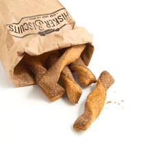 Pumpkin and Carob Swirls Whisker Biscuits