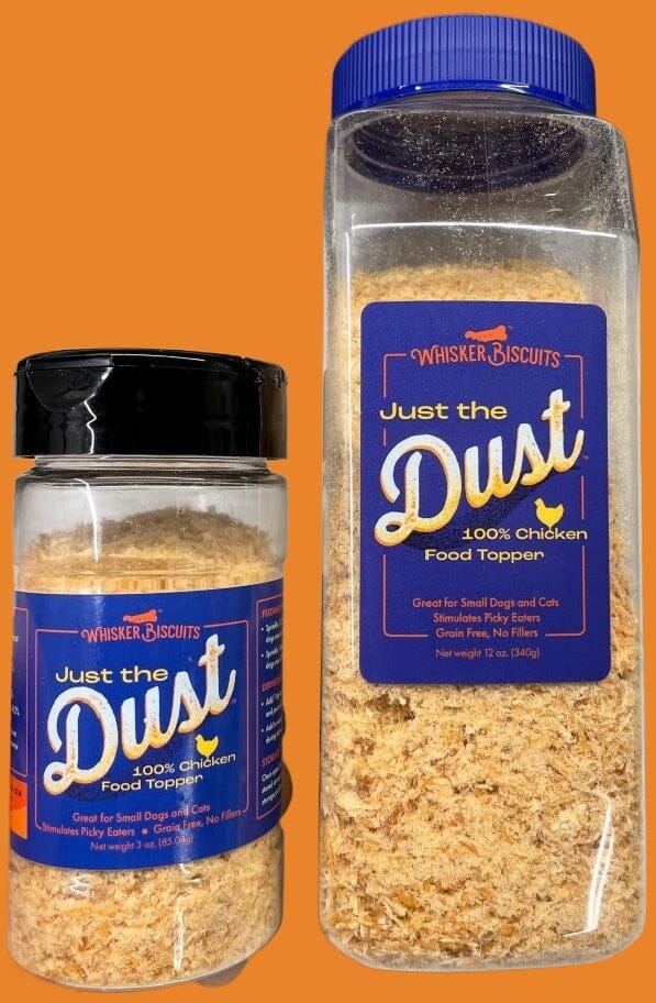 Just the Dust 100% Chicken Breast Food Topper and Treat Other Whisker Biscuits 