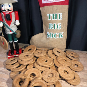 Ugly Big Sock Sale Whisker Biscuits 40 Peanut Butter Donuts plus 2 PB poos 